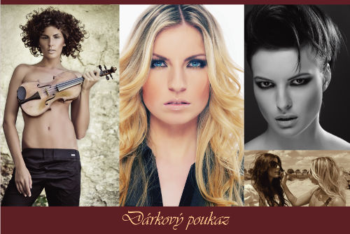 Dárková poukázka - kadeřnické a vizážistické služby Martina Mašová